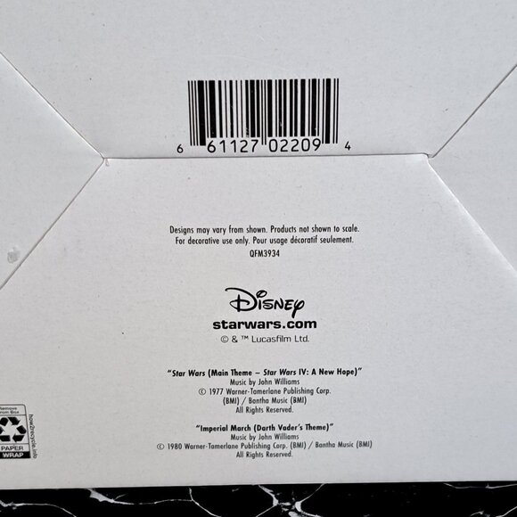 NIB Hallmark 2024 THE MERRIEST HOUSE IN THE GALAXY Star Wars Table Decoration - Picture 10 of 11